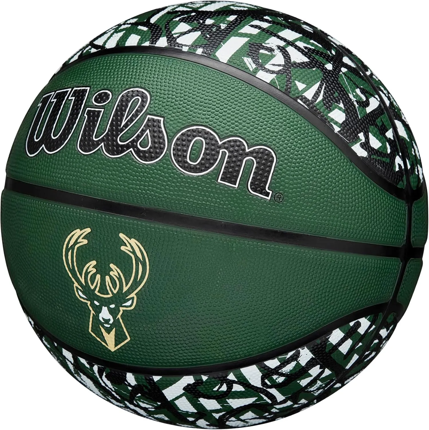 WILSON NBA Team Graffiti Basketballs - Size 7-29.5"