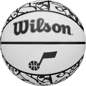 WILSON NBA Team Graffiti Basketballs - Size 7-29.5"