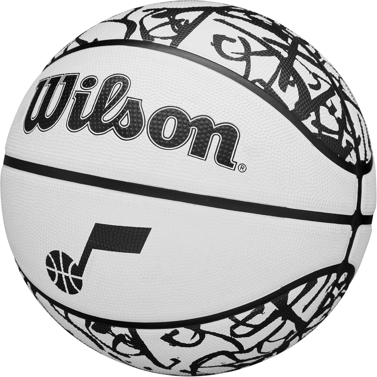 WILSON NBA Team Graffiti Basketballs - Size 7-29.5"