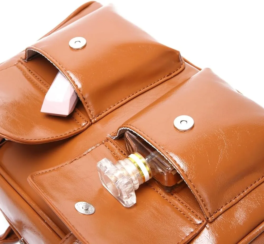 Women Y2k Shoulder Bag Vintage Hobo Bags Crossbody Purse Multi Pocket Top Handle Bags Underarm Tote Handbag 2025