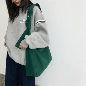 Women's Canvas Large Capacity Wide Strap About Crossbody Bags