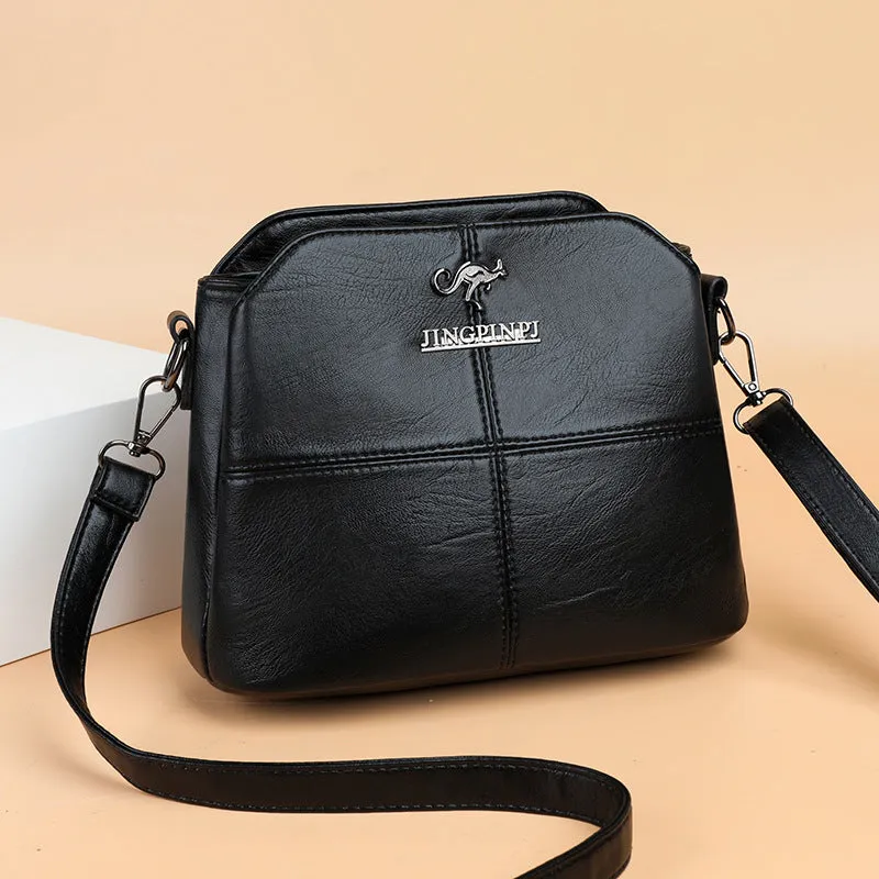 Women's Capacity Fashion Korean Style Solid Color Bags