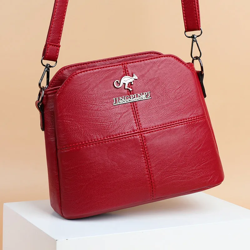 Women's Capacity Fashion Korean Style Solid Color Bags