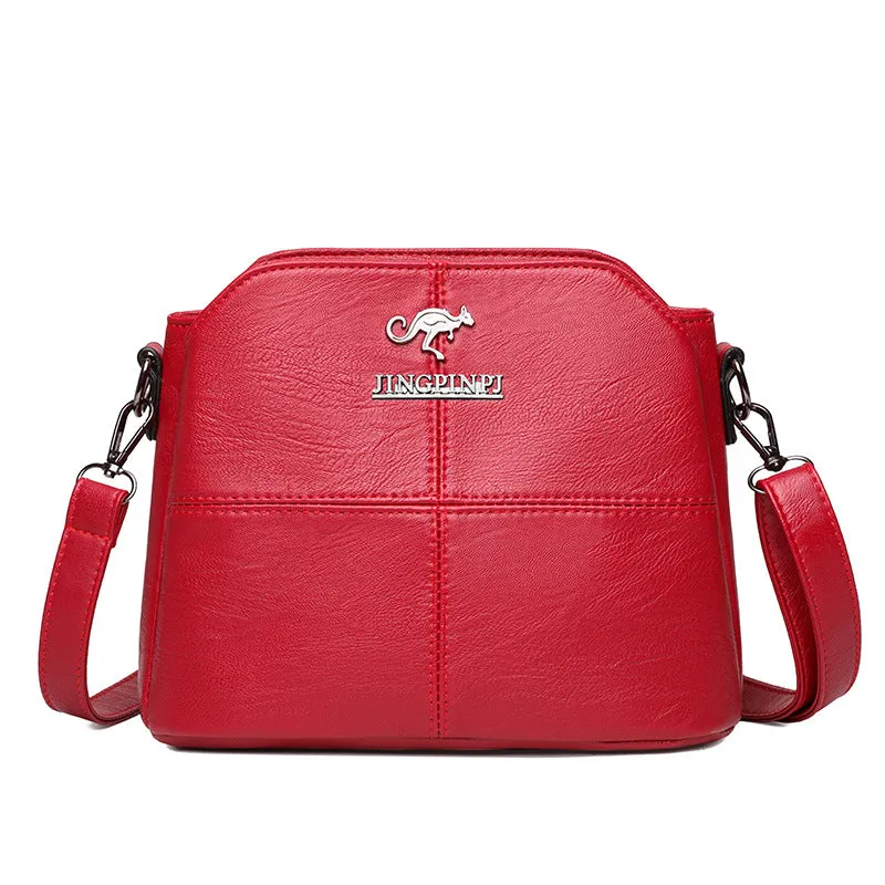 Women's Capacity Fashion Korean Style Solid Color Bags