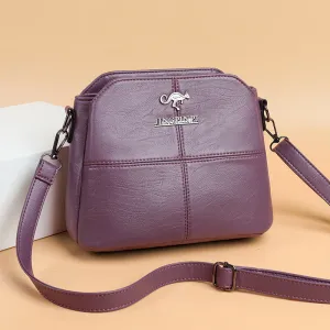 Women's Capacity Fashion Korean Style Solid Color Bags
