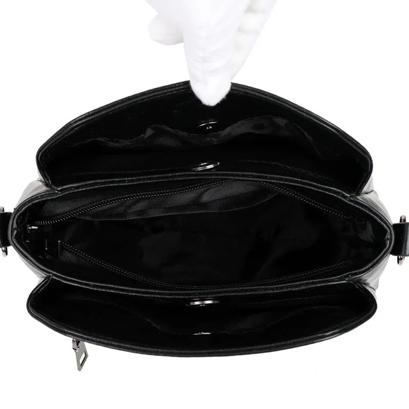 Women's Capacity Fashion Korean Style Solid Color Bags