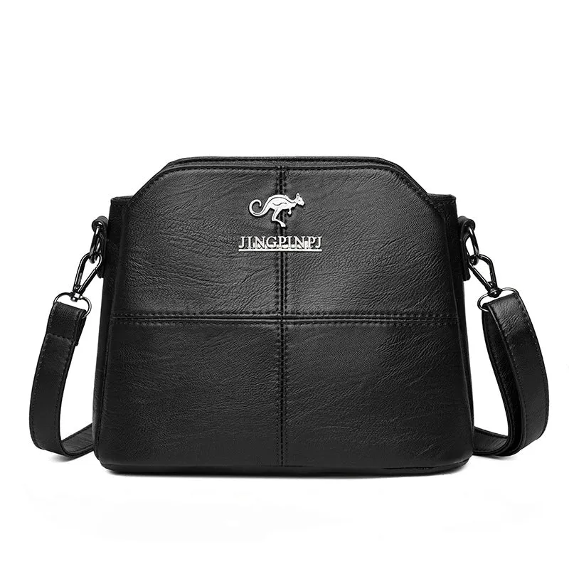Women's Capacity Fashion Korean Style Solid Color Bags