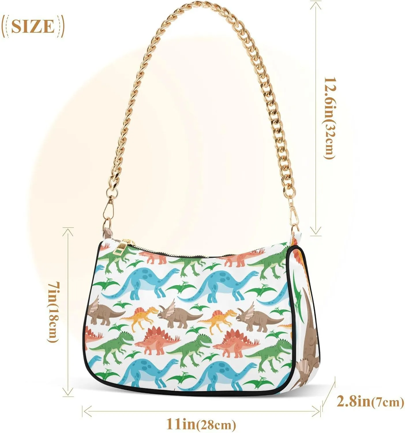 Women's Chain Bag, Shoulder Bag, Handbag Purse, Tote Bag, Fashion Underarm Bag