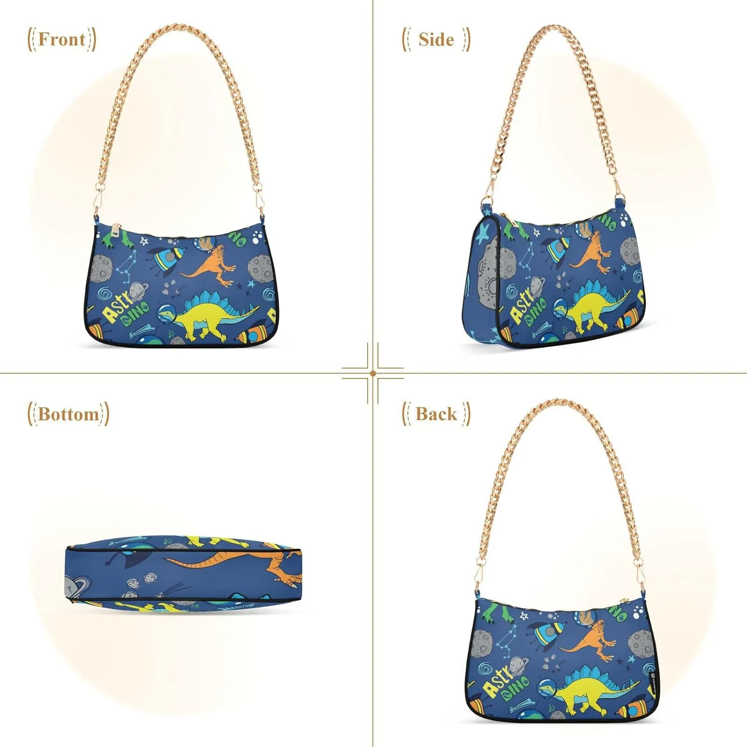 Women's Chain Bag, Shoulder Bag, Handbag Purse, Tote Bag, Fashion Underarm Bag