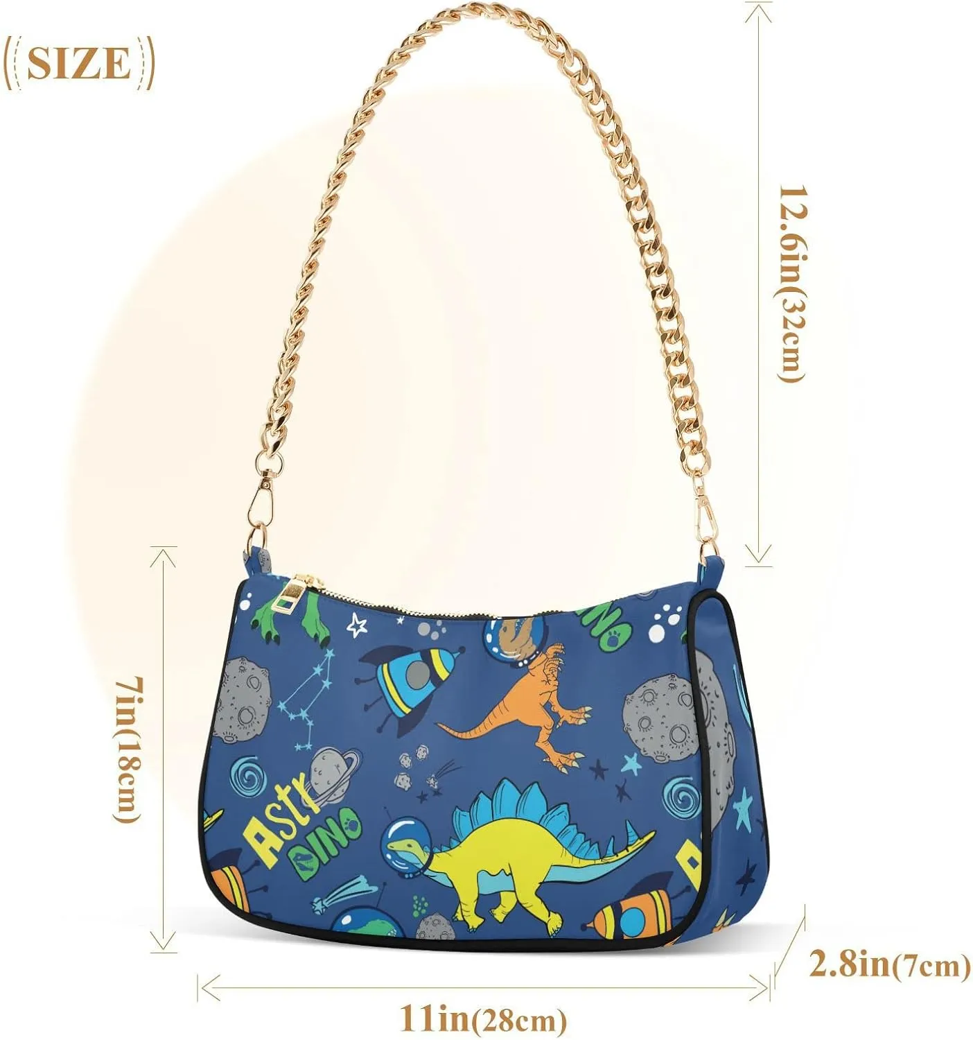 Women's Chain Bag, Shoulder Bag, Handbag Purse, Tote Bag, Fashion Underarm Bag
