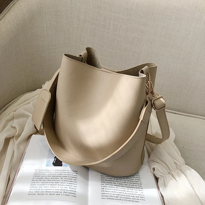 Women's Fashion Simple Large Capacity Retro Crossbody Bags