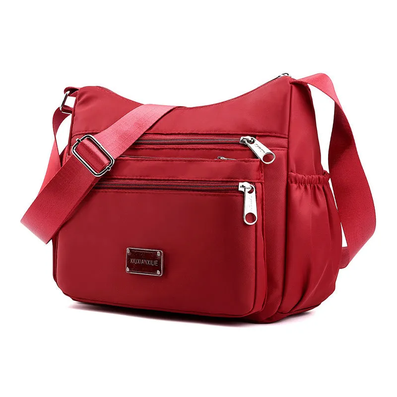Women's Fashion Simple Nylon Cloth Mummy Crossbody Bags