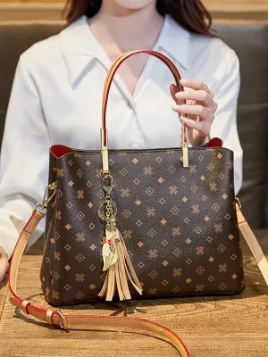 Women's Fashionable High-grade Large Capacity Design Western Crossbody Bags