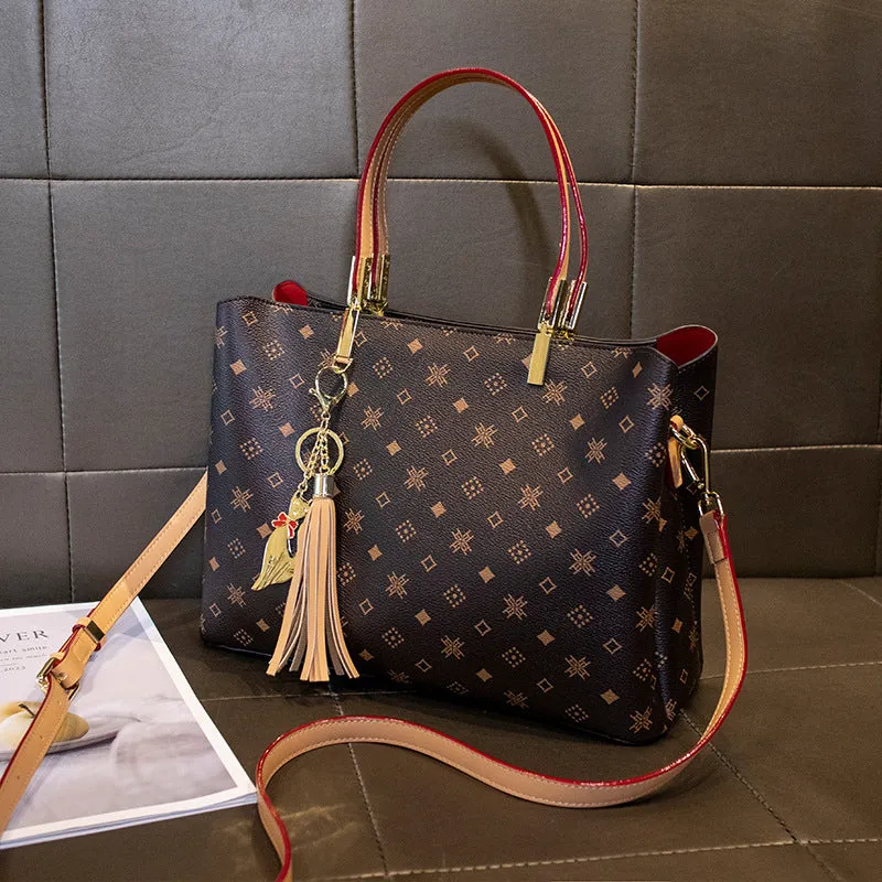 Women's Fashionable High-grade Large Capacity Design Western Crossbody Bags