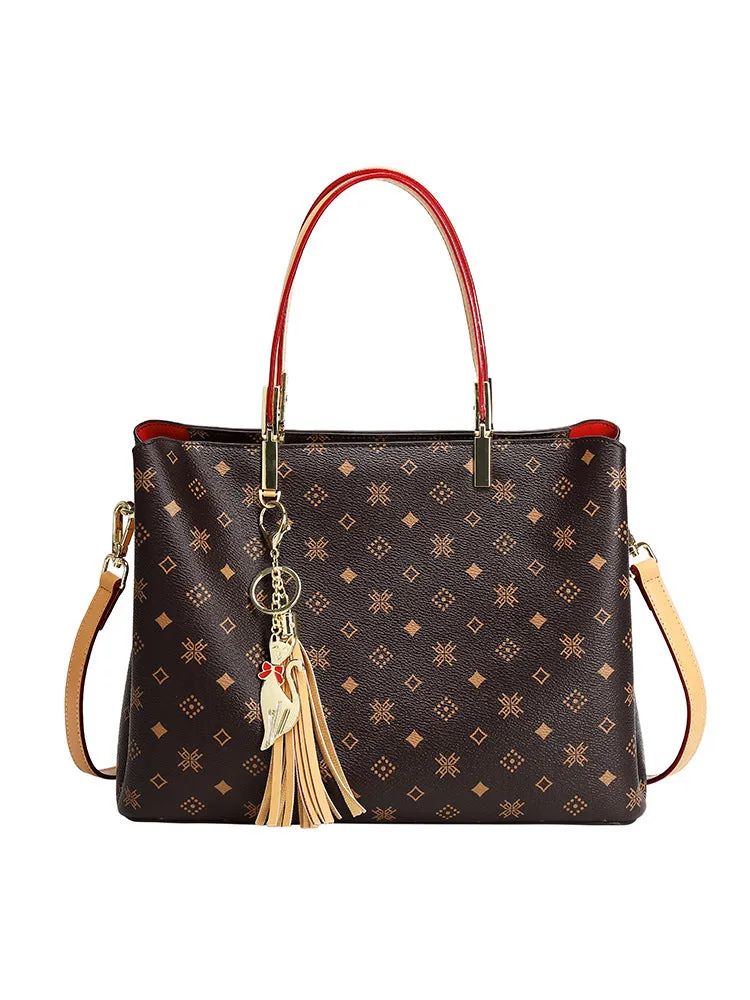 Women's Fashionable High-grade Large Capacity Design Western Crossbody Bags