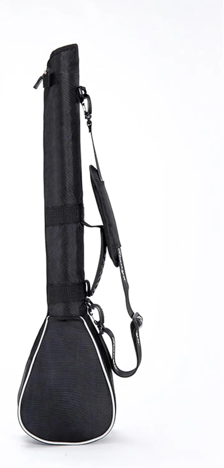 Womens Golf Bag Lightweight Golf Bag Golf Carry Bag Foldable Carry 2-3 Clubs for Golf Course Travel