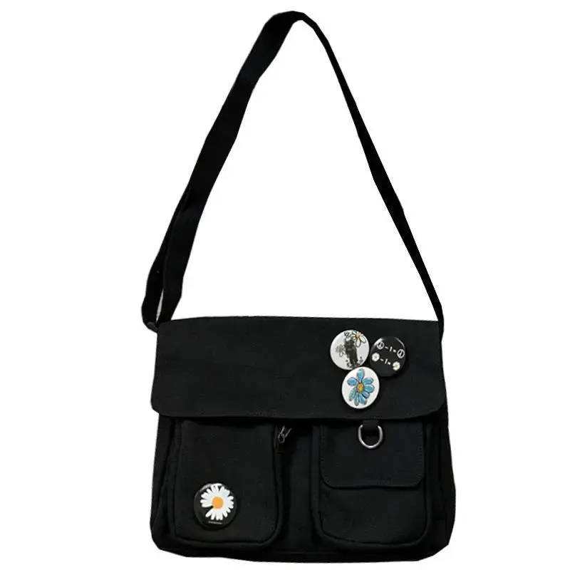 Women's Korean Style Female Little Daisy Versatile Crossbody Bags