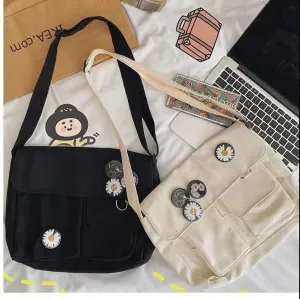 Women's Korean Style Female Little Daisy Versatile Crossbody Bags