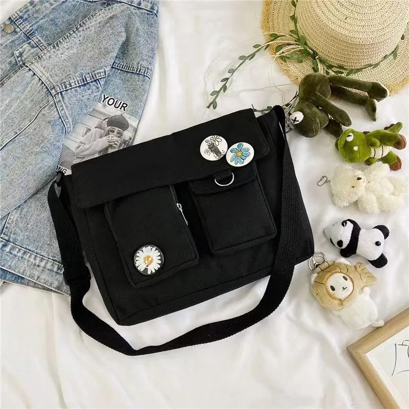 Women's Korean Style Female Little Daisy Versatile Crossbody Bags
