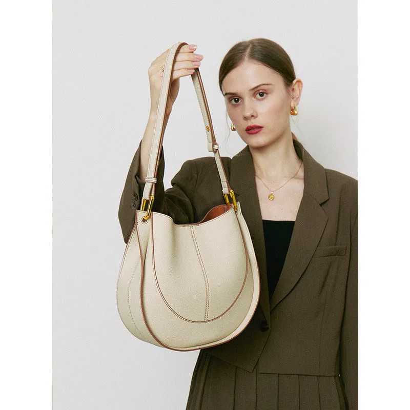 Women's Light Luxury Trendy Saddle Large Capacity Crossbody Bags