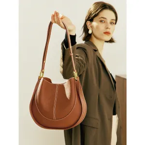 Women's Light Luxury Trendy Saddle Large Capacity Crossbody Bags