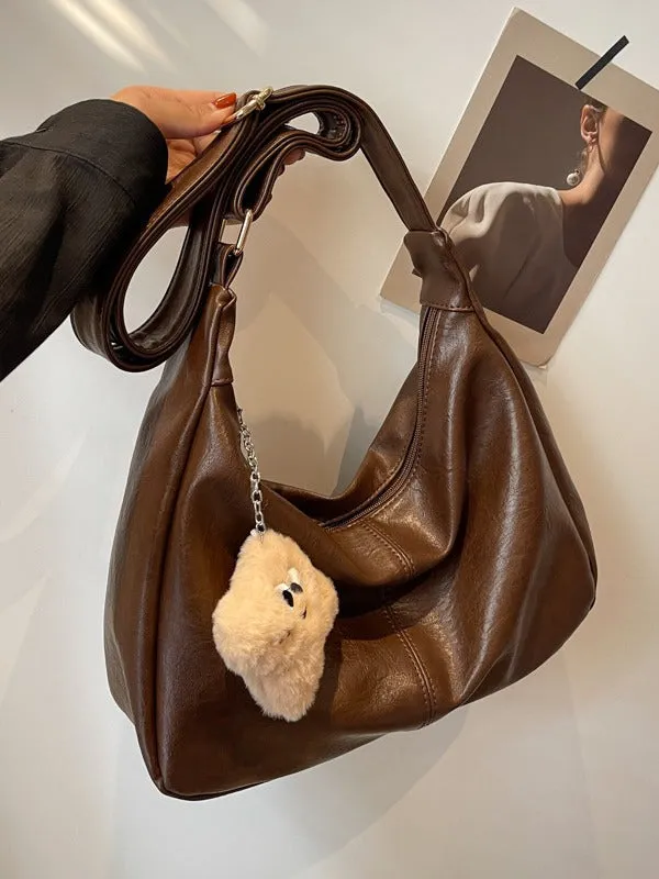 Women's Retro College Style Leisure Large Crossbody Bags