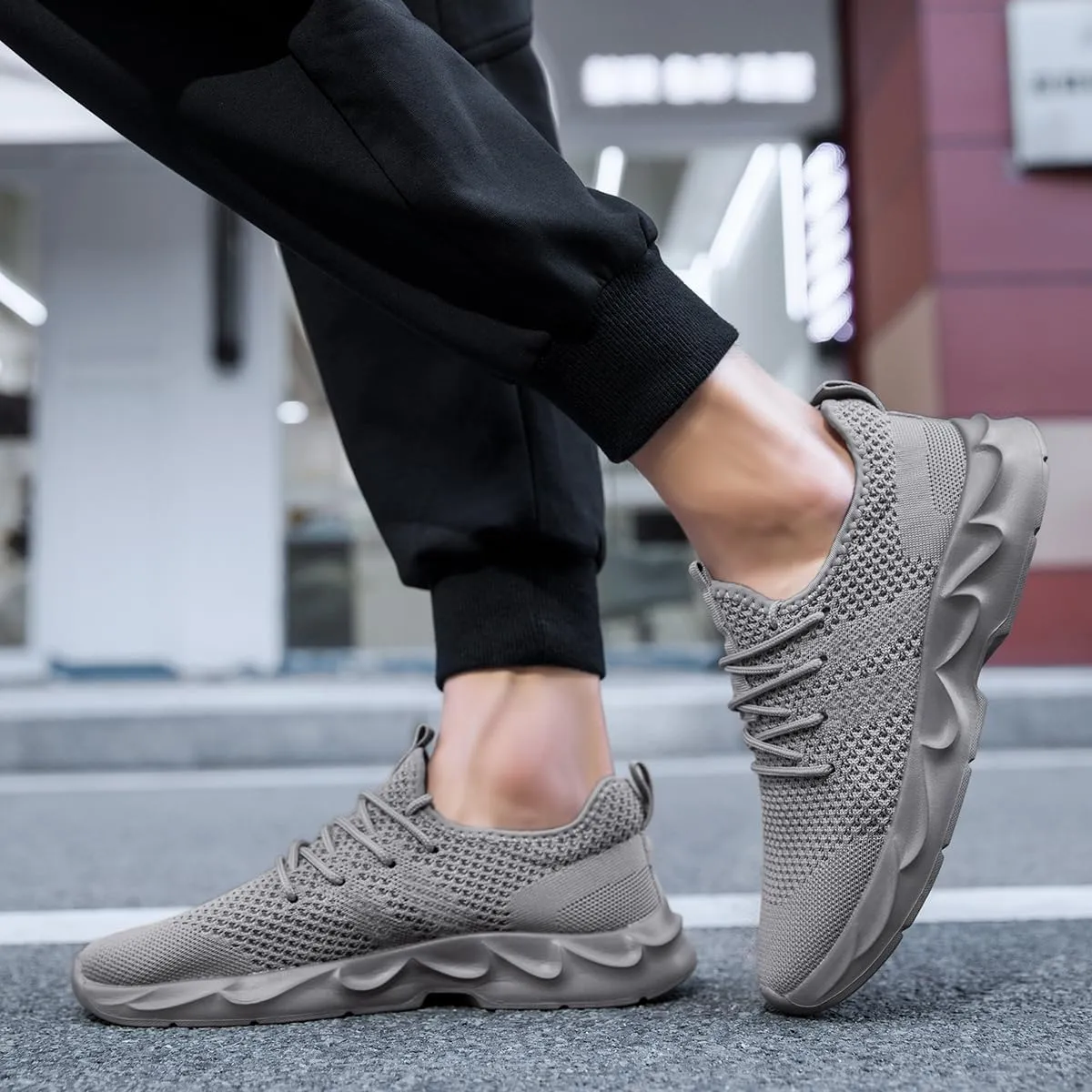 Women's Running Shoes Breathable Casual Athletic Sneakers Lightweight Comfortable Slip On Gym Walking Tennis Fashion Casual Shoes Sports Shoes