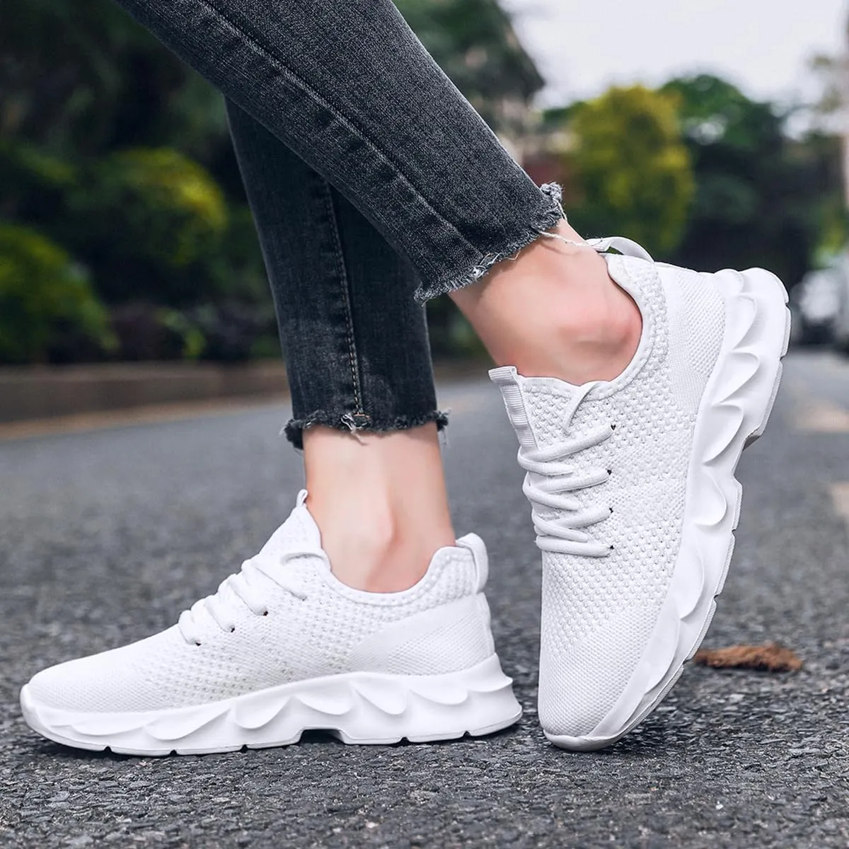 Women's Running ShoesTennis Anti - Slip Walking Sneakers Breathable Casual Athletic Lightweight Comfortable Fashion Casual Shoes Sports Shoes Women