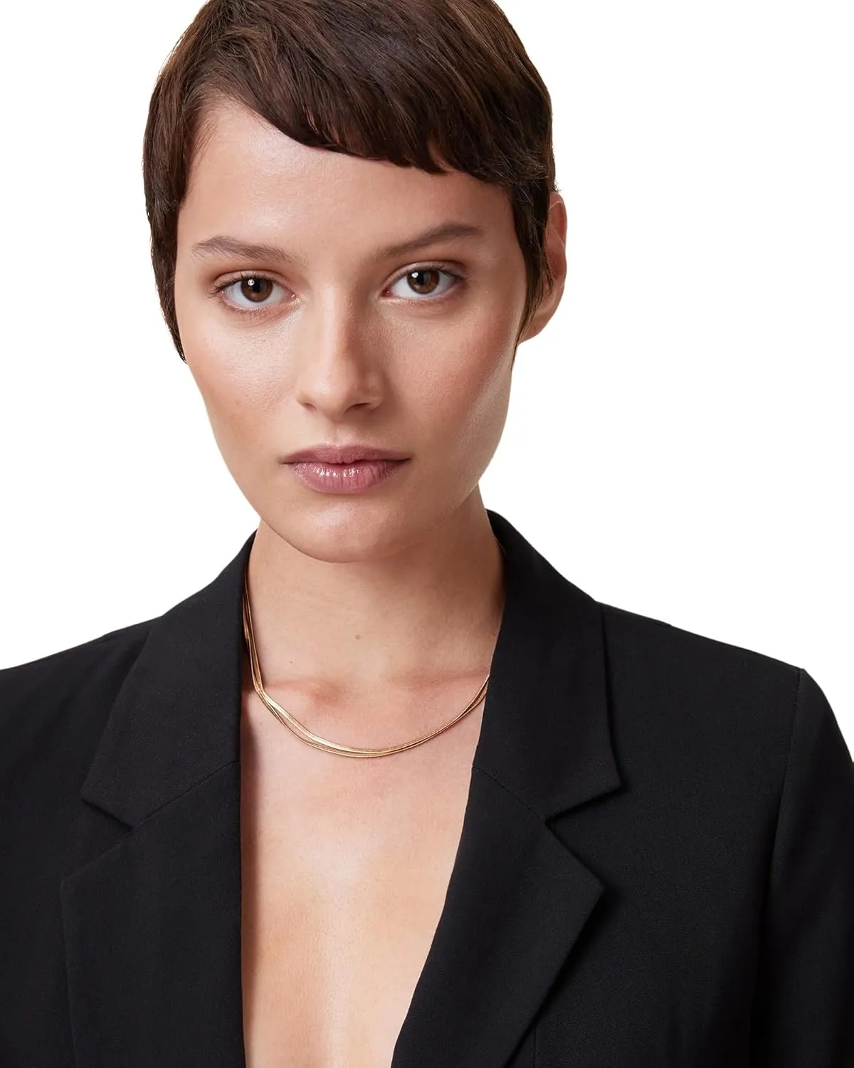 Women's Signature Snake Chain Layered Necklace