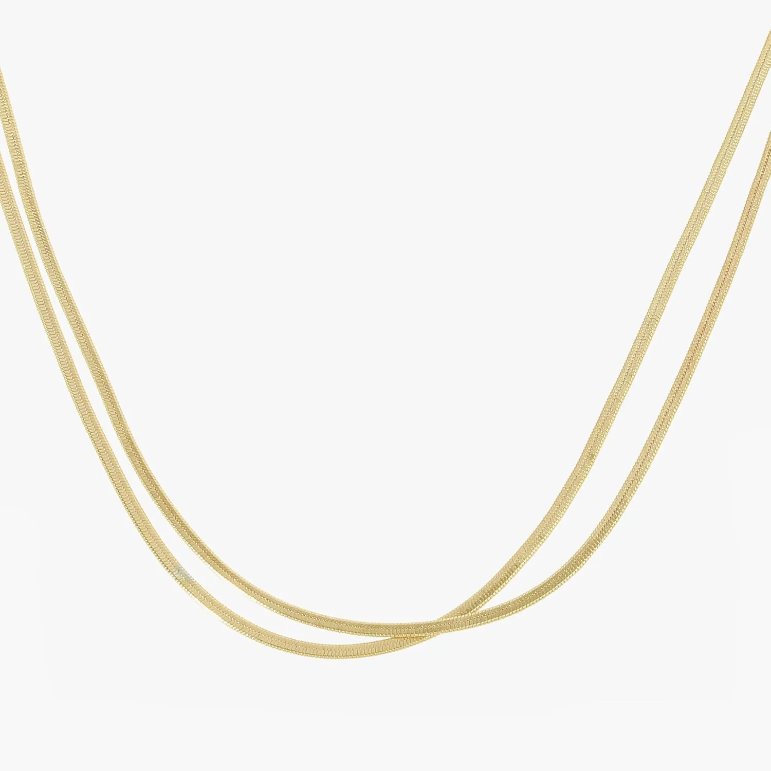Women's Signature Snake Chain Layered Necklace