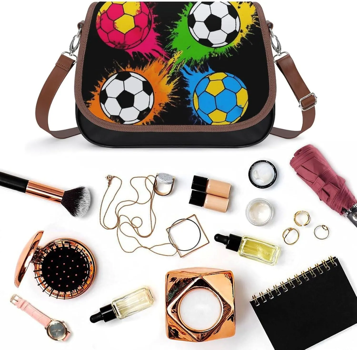 Women's Trendy Handbag Versatile Crossbody Purse With Large Capacity