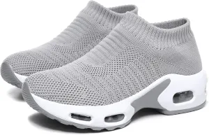 Women's Walking Shoes Cover Wearing Socks Sports Shoes mesh Breathable Casual Sports Shoes Running Shoes Nursing Work Shoes