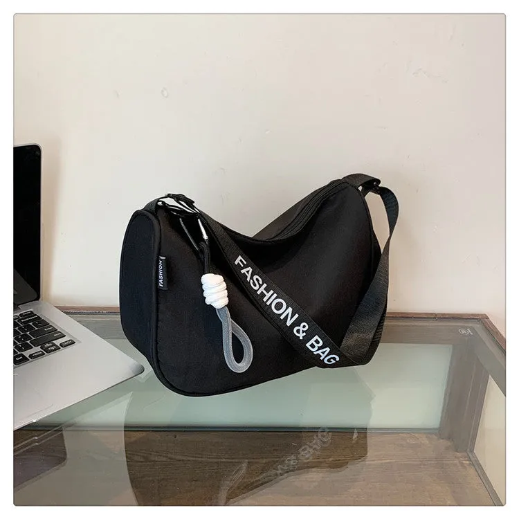 Women's Waterproof Oxford Cloth Dumpling Design Style Crossbody Bags