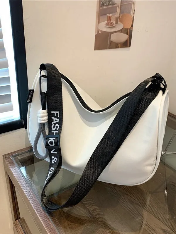 Women's Waterproof Oxford Cloth Dumpling Design Style Crossbody Bags