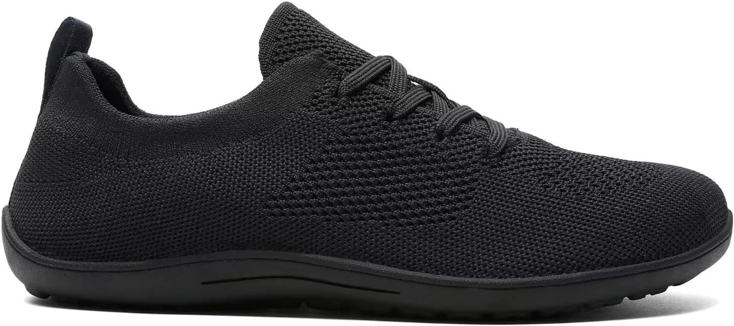 Women's Wide Toe Minimalist Barefoot Walking Shoes Breathable Casual Tennis Gym Athletic Sneakers