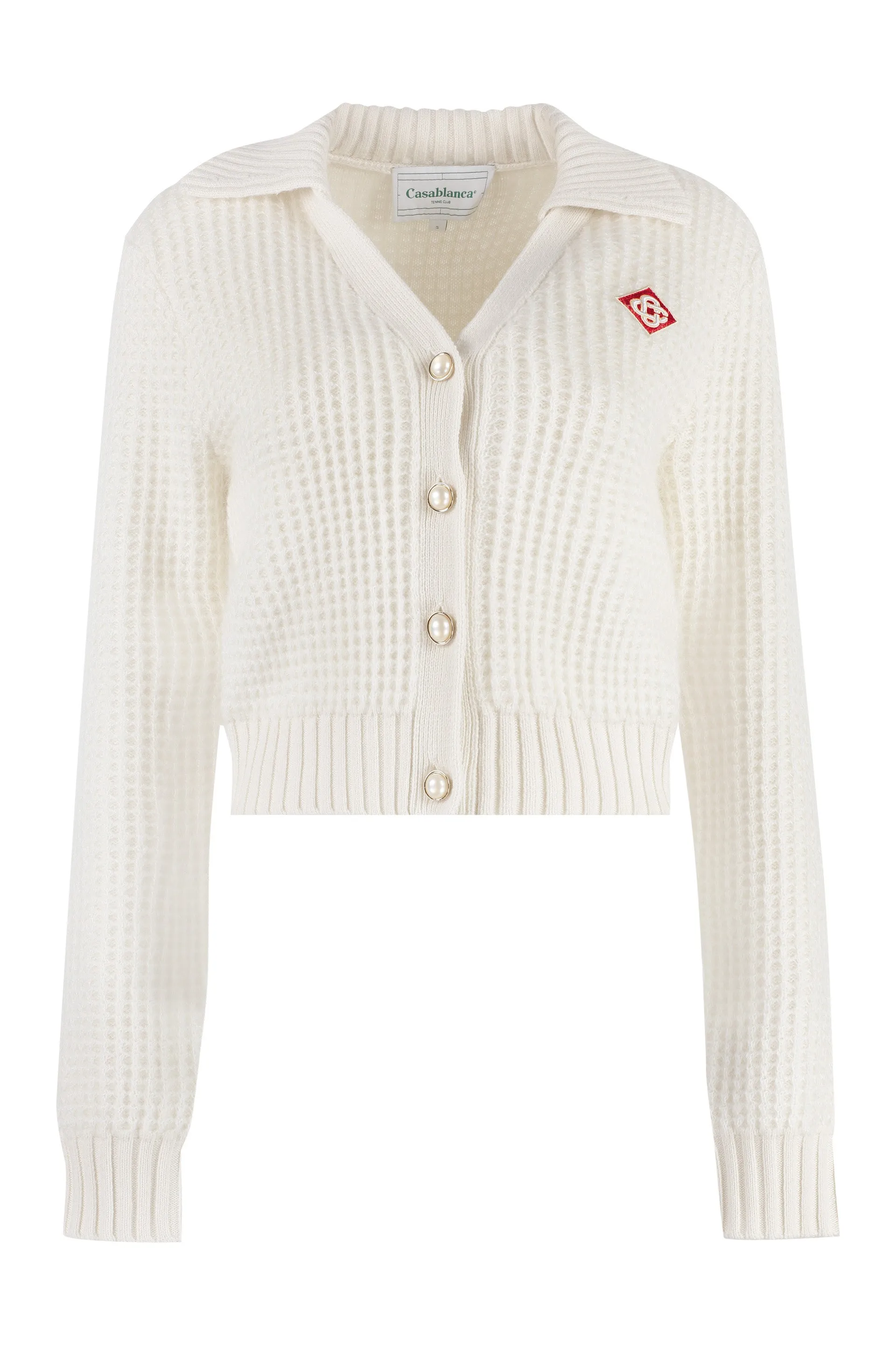 Wool and cashmere cardigan