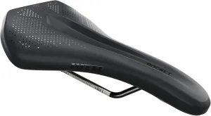 WTB Rocket Fusion Form E-Bike MTB Saddle, Available with Titanium, Stainless Steel, Chromoly, and Steel Rails, Fusion Form Base, Thick Padding Support, Integrated Handle