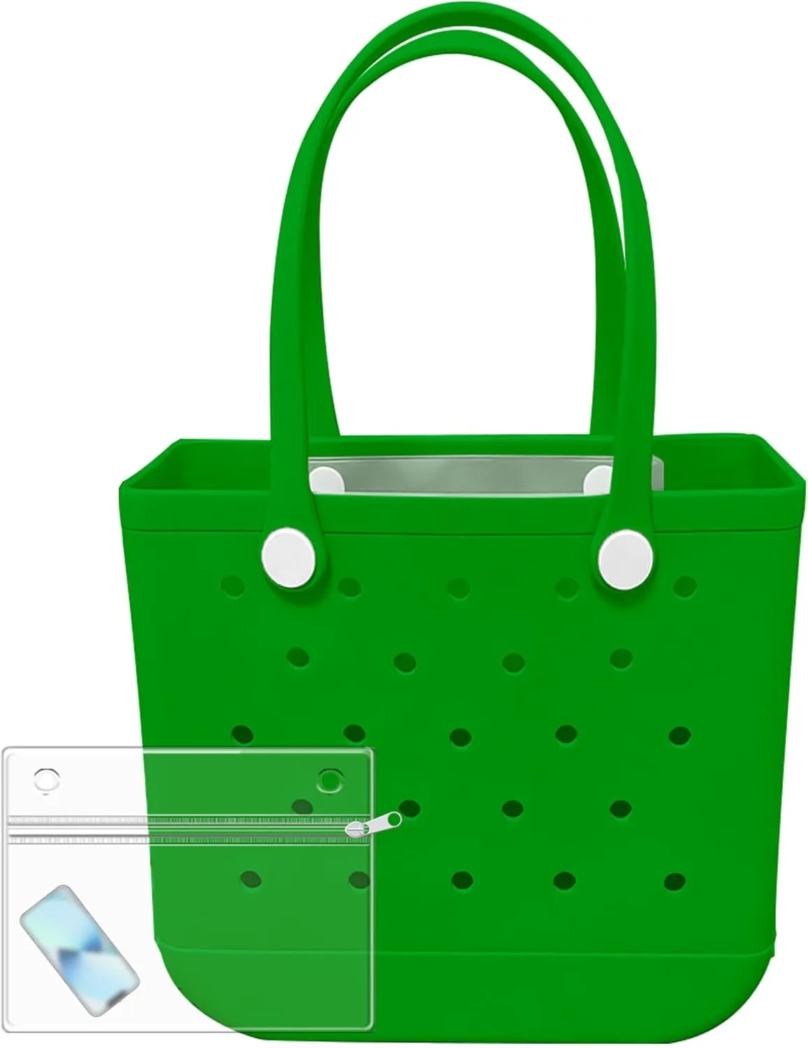 X-Large Rubber Tote Bag Waterproof Beach Washable Handbag Storage Bags Durable Modern Travel SportsTote Bag