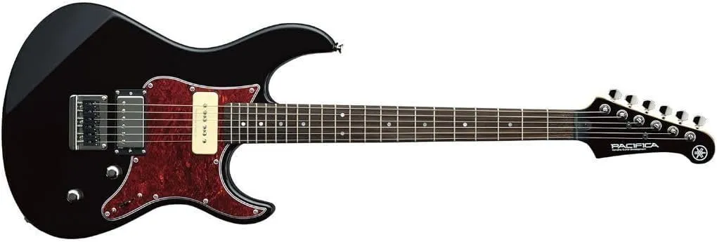 Yamaha Pacifica PAC611H BL Solid-Body Electric Guitar, Black