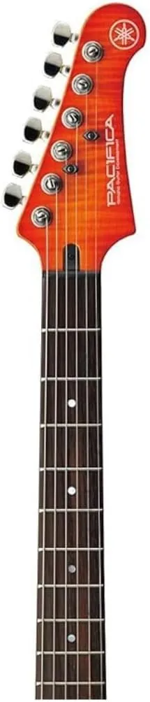 Yamaha Pacifica PAC611HFM LAB Solid-Body Electric Guitar, Light Amber Burst