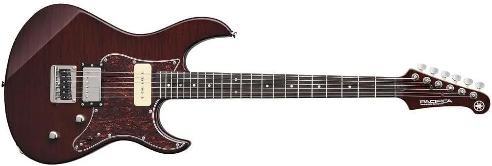 Yamaha Pacifica PAC611HFM RB Solid-Body Electric Guitar, Root beer
