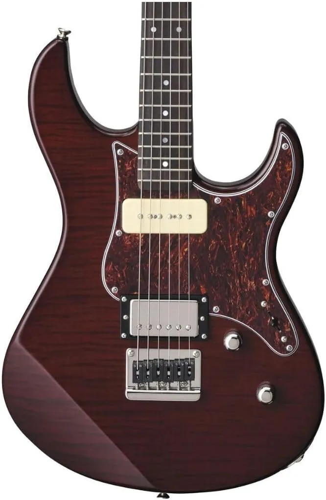 Yamaha Pacifica PAC611HFM RB Solid-Body Electric Guitar, Root beer