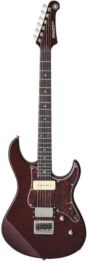 Yamaha Pacifica PAC611HFM RB Solid-Body Electric Guitar, Root beer