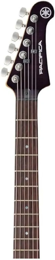 Yamaha Pacifica PAC611HFM TP Solid-Body Electric Guitar, Translucent Purple