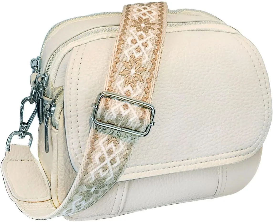 Yaopeing Crossbody Handbag,Fashion Small Leather Shoulder Handbags for Women