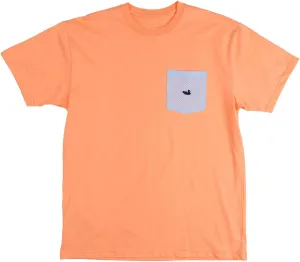 Youth Stewart Pocket Tee - Seersucker