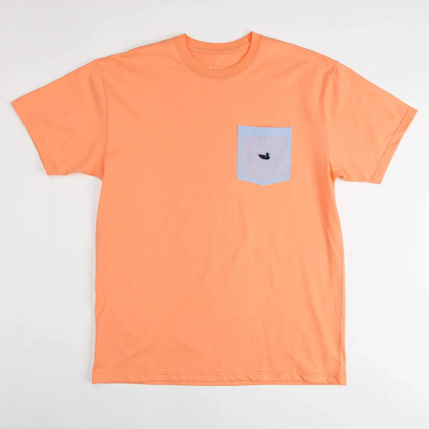 Youth Stewart Pocket Tee - Seersucker