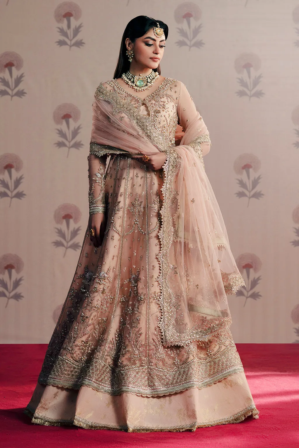 Zarposh Unstitched 3 Piece Formals Collection-Dilara
