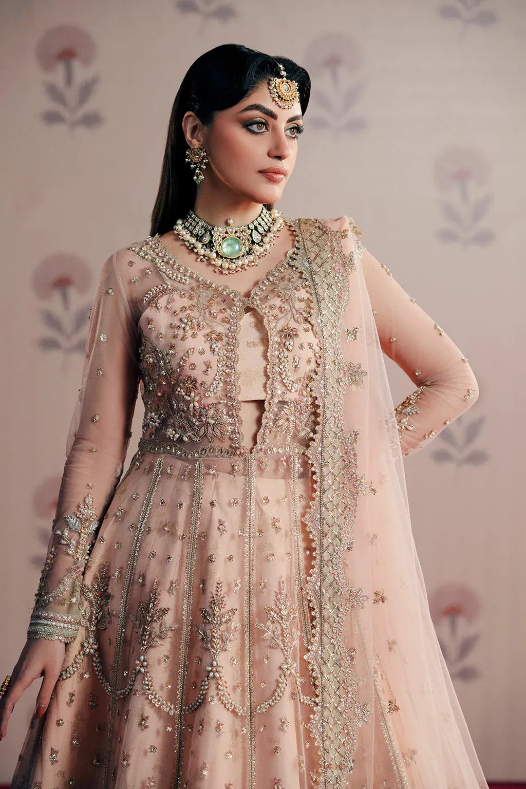 Zarposh Unstitched 3 Piece Formals Collection-Dilara