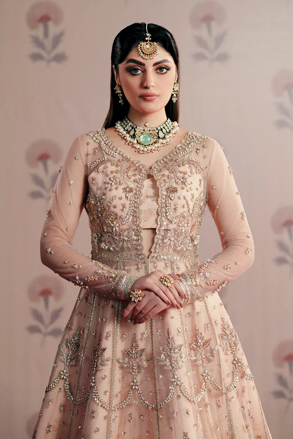 Zarposh Unstitched 3 Piece Formals Collection-Dilara